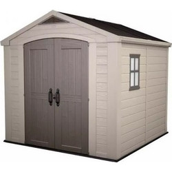 ΥΠΟΣΤΕΓΟ FACTOR 8X8 BROWN TAUPE 256,5Χ255Χ243υψ Keter 26.00010