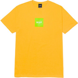 HUF ESSENTIALS BOX LOGO T-SHIRT LEMON YELLOW