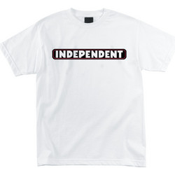INDEPENDENT BAR LOGO T-SHIRT WHITE