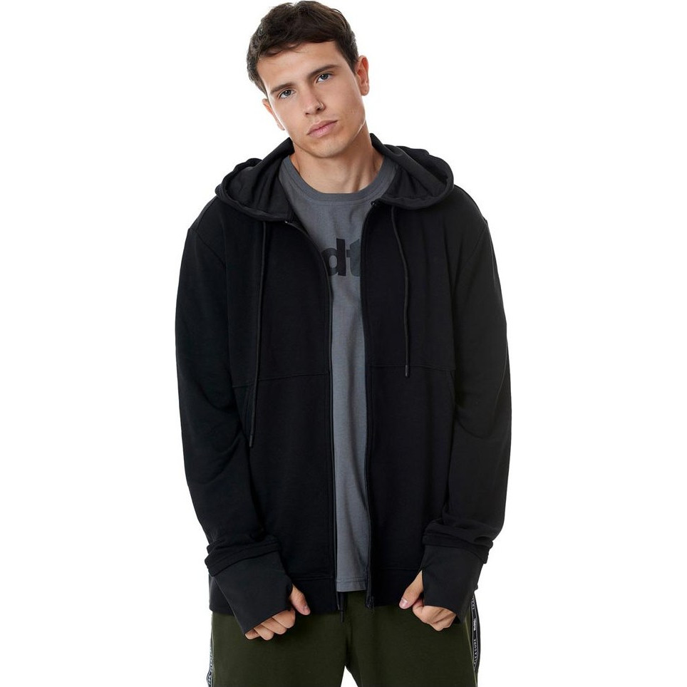 BodyTalk Ανδρική Ζακέτα Φούτερ με Κουκούλα και Φερμουάρ Μαύρη 1192-955922-00100 | BestPrice.gr