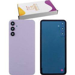 SAMSUNG A34 5G A346 BATTERY COVER + CAMERA COVER + LENS + ΑΥΤΟΚΟΛΛΗΤΗ ΤΑΙΝΙΑ VIOLET HYPER-FIX SERVICE PACK