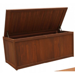 Μπαούλο Από Ξύλο Meranti Καφέ 112.5x52x53.5cm ΚΩΔΙΚΟΣ: 5298G
