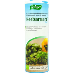 A.VOGEL Herbamare Diet Υποκατάστατο αλατιού με πολύ χαμηλή περιεκτικότητα σε νάτριο, με λαχανικά και αρωματικά φυτά 125gr