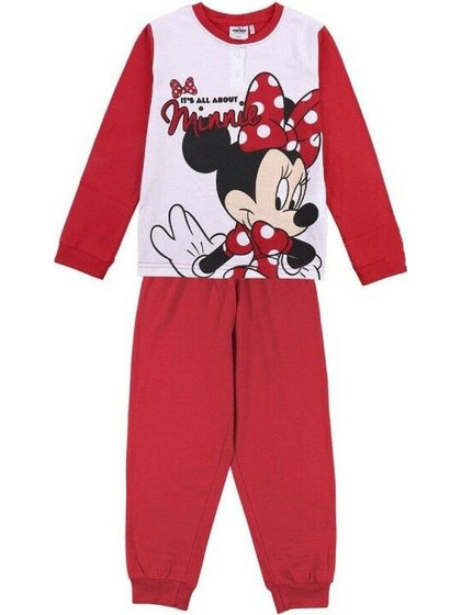 Πιτζάμα Παιδικά Minnie Mouse Κόκκινο