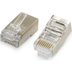 Φις αρσενικό DATA ανοιχτού τύπου RJ45 για καλώδια FTP CAT6 8P8C - 17-043