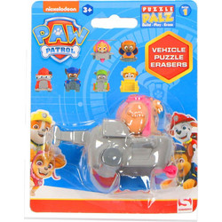Αυτοκινητάκι 3D Pazzle Γόμα Skye Paw Patrol 6cm