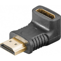 GOOBAY αντάπτορας HDMI θηλυκό σε αρσενικό 51727, 270 4K, μαύρος | 51727
