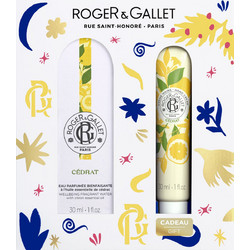 Roger & Gallet Cedrat Wellbeing Fragrant Water 30ml + Hand Cream 30ml