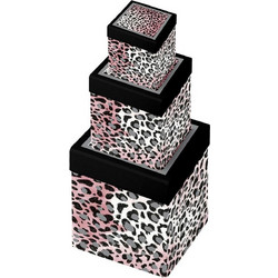 Eurowrap Κουτί Δώρου 13χ13χ18.2εκ. Leopard