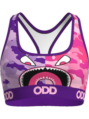 ODD SOX WARPLANE CAMO W SPORTS BRA