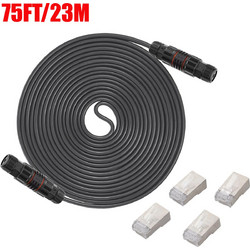 Καλώδιο Επέκτασης - Starlink Replacement Extension Cable 75-foot cable extends to 150 feet Built-in Shielding Oxygen-Free Copper IP68 Waterproof supports 1000M protocols Gray 75FT/23M (Κωδ.1-PER0025 )