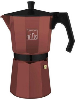 Cecotec MokClassic 600 CEC-01663 Μπρίκι Espresso 9Cups Κόκκινο