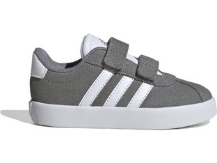 Adidas VL Court 3.0 Παιδικά Sneakers Ανθρακί ID9159