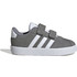 Adidas VL Court 3.0 Παιδικά Sneakers Ανθρακί ID9159