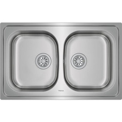 Teka Universe 80 T-XP 2C Νεροχύτης Inox Σατινέ