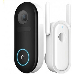Imilab Κουδούνι Πόρτας με Κάμερα και Wi-Fi Συμβατό με Alexa και Google Home CMSXJ33A *