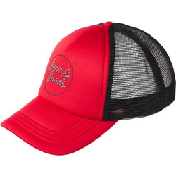 Jack & Jones Ανδρικό Καπέλο Jockey με Δίχτυ Snapback Υφασμάτινο Κόκκινο 12225708