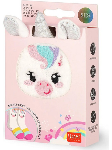 Legami Κάλτσες Non-Slip Socks It's A Match Unicorn Size No 26-34 KCS0002