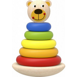 Tooky Toy Αρκουδάκι Πυραμίδα 12+ Μηνών