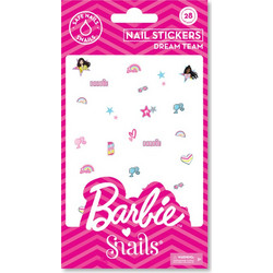 SNAILS Barbie Nail Stickers, Μαγικά Αυτοκόλλητα Νυχιών, Dream Team - 28τεμ