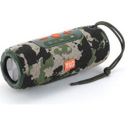 T&G TG341 Ηχείο Bluetooth 10W με Ραδιόφωνο Πράσινο