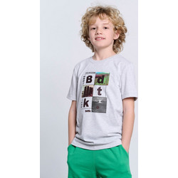 BodyTalk Παιδικό T-Shirt Κοντομάνικο Γκρι 1241-751328-54682