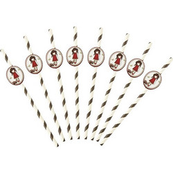Santoro Gorjuss ruby Καλαμάκια 8τεμ - Br52393