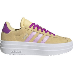 Adidas VL Court Bold Παιδικά Sneakers Κίτρινα Μωβ Λιλά JI1019