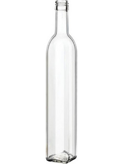 Μπουκάλι Γυάλινο 250ml MARASCA (Καπάκι Φ31,5) - Διαφανές 48τεμ