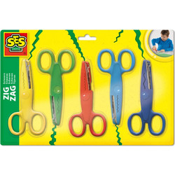 SES Creative Zigzag scissors Για ηλικίες 3+ Ετών 00839