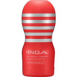 Tenga Original Vacuum Cup Pocket Mouth & Sleeve Αυνανιστήρι Red
