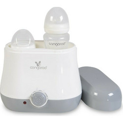 Cangaroo BabyDuo Θερμαντήρας Μπιμπερό & Βρεφικής Τροφής με Λειτουργία Αποστείρωσης Grey