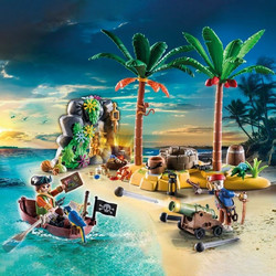 Playmobil Pirates Πειρατικό Νησί Θησαυρού για 4-10 Ετών 70962