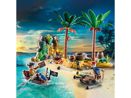 Playmobil Pirates Πειρατικό Νησί Θησαυρού για 4-10 Ετών 70962