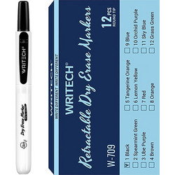 WRITECH ΜΑΡΚΑΔΟΡΟΣ ΠΙΝΑΚΟΣ ΚΟΥΜΠΙ 2mm RETRACTABLE ΜΑΥΡΟ (Το προιόν πωλείται σε μεμονωμένα τεμάχια του ενός)