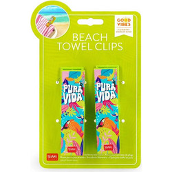 Legami - Legami Beach Towel Clips Σετ2 Pura Vida (CLI0002)