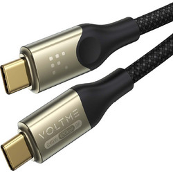 Voltme Powerlink Utron Series CTC 5A/240W 1.2m Black USB-C to USB-C Cable