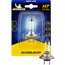 Michelin Λάμπα Αυτοκινήτου H7 12V 55W Long Life, 1τμχ