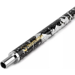Επιστόμιο Ναργιλέ Steamulation Carbon Mouthpiece Silver Leaf