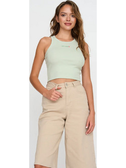 24colours Γυναικείο Top Πράσινο 12397b.gr