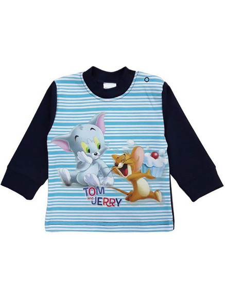 Μπλουζάκι Μακρυμάνικο Tom & Jerry Beboulino Blue 8020765