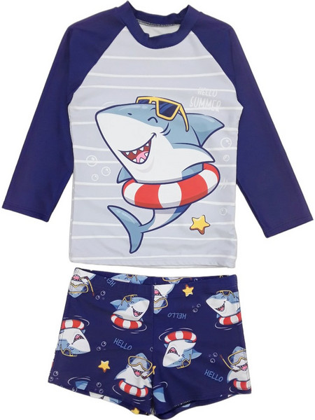 Σετ Μαγιό UV Hello Summer From Happy Shark 8080204