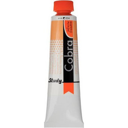 Talens Cobra Study water mixable oil 224 naples yellow red 40ml
