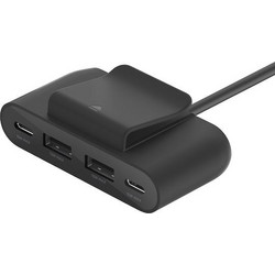 Belkin BUZ001BT2MBKB7 USB Hub 3.0 USB-A με 4 Θύρες USB-A / USB-C
