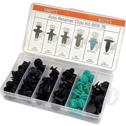 Σετ συνδετήρες αυτοκινήτου 6 τύπων - 100pcs - 180254 Raistar