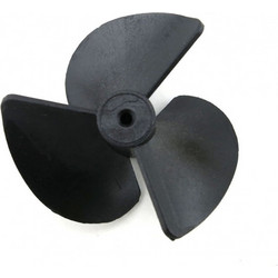 Propeller Nylon for Mini Boat - 3 Blades - 40mm Shaft - Hole 2mm