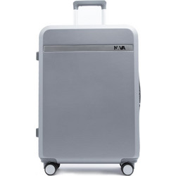 Βαλίτσα μεσαία NAVA OUTLINE OU224 SILVER ΑΣΗΜΙ