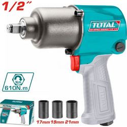 TOTAL ΑΕΡΟΚΛΕΙΔΟ 1/2" - 610Nm (TAT40122)