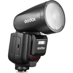 Godox V1-Pro C - Round Head TTL Flash για Canon μηχανές με μπαταρία λιθίου