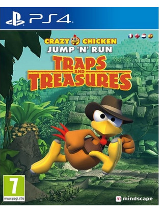Crazy Chicken Traps And Treasures PS4